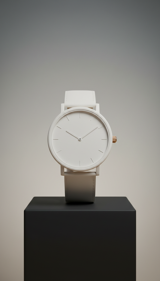 Ivory white minimalist edition