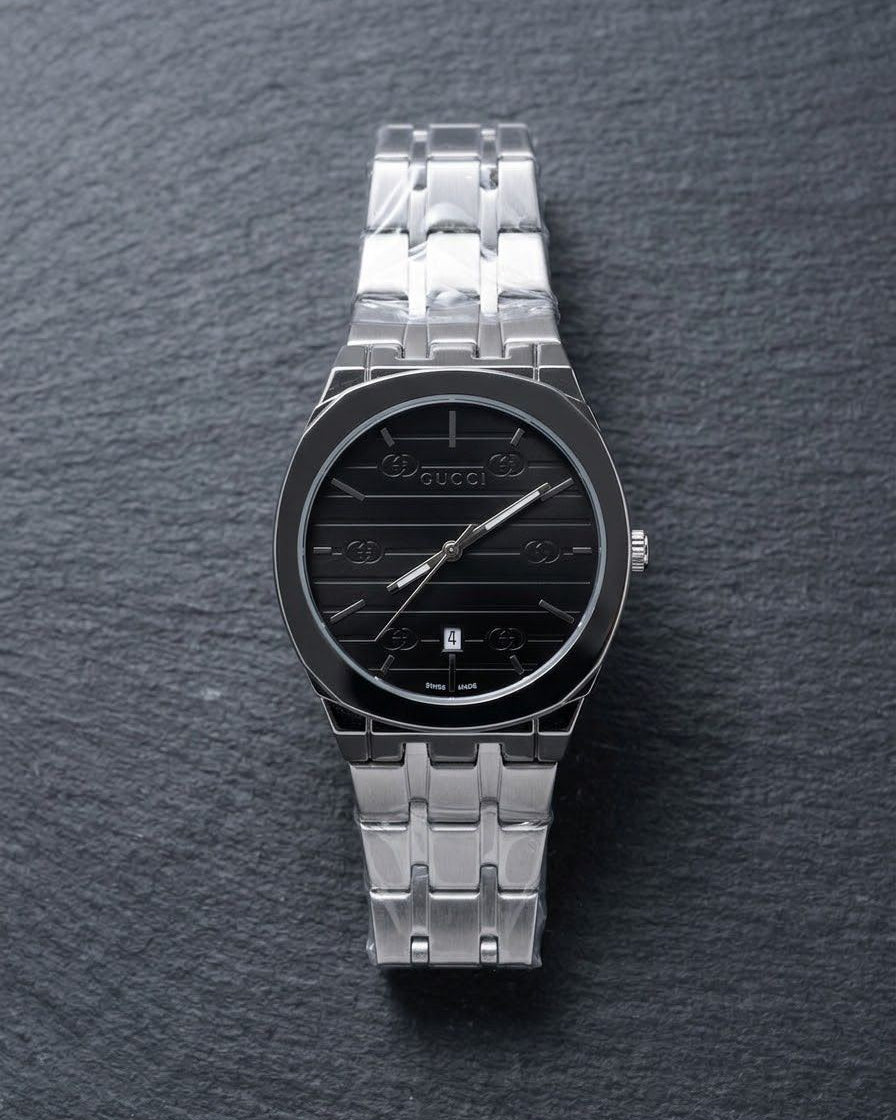 Gucci G-Timeless Stainless Steel Watch.