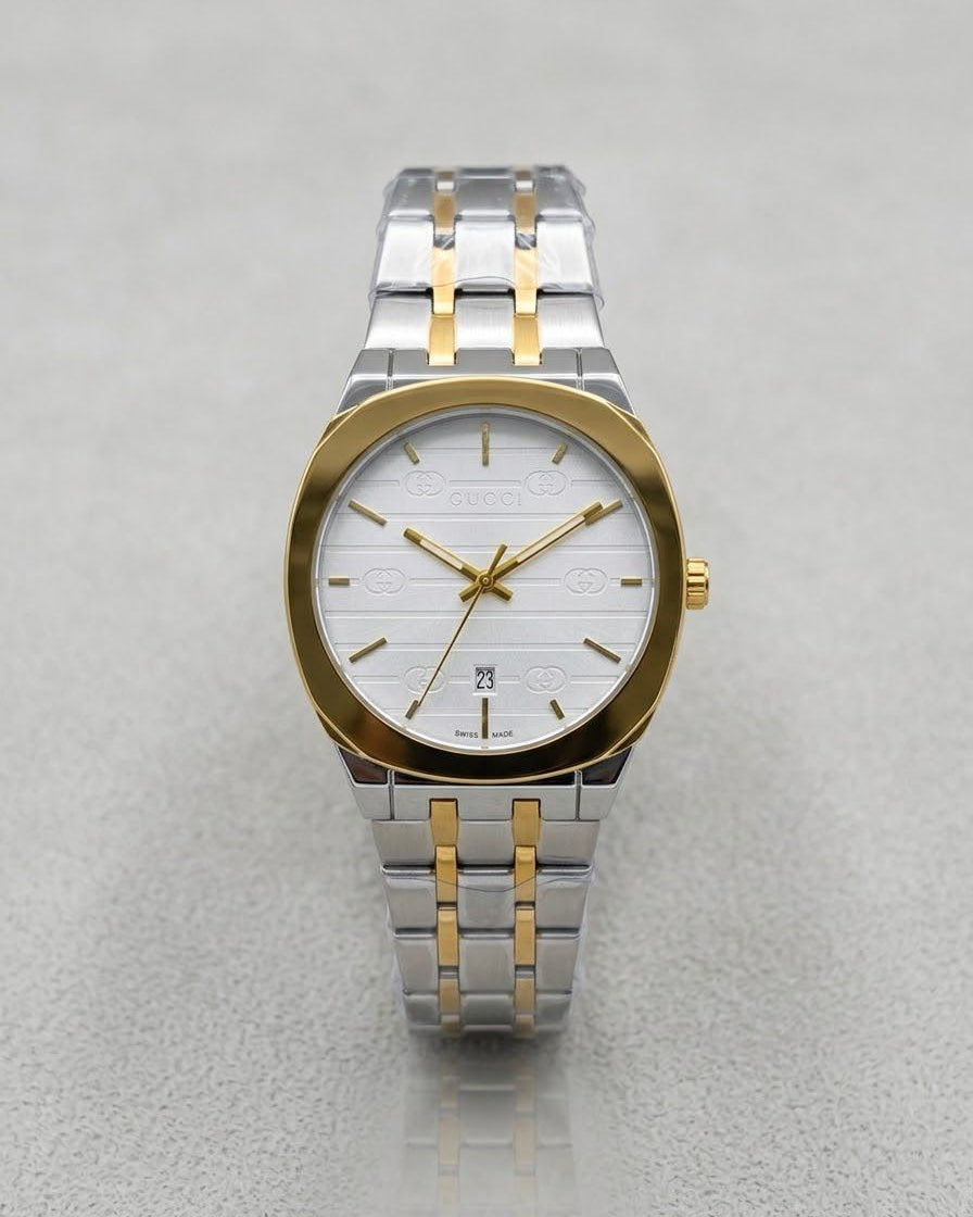 Gucci G-Timeless Stainless Steel Watch.
